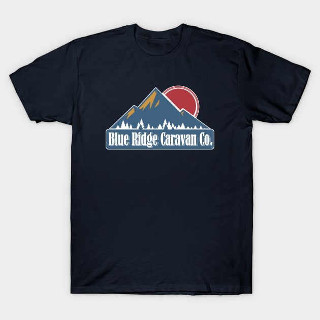 Blue Ridge Caravan Co. T-Shirt by AngryMongoAff